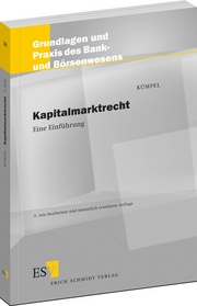 Kapitalmarktrecht &ndash; - Eine Einführung -