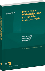 Immaterielle Wirtschaftsgüter im Handels- und Steuerrecht &ndash; Bilanzierung, Bewertung, Sonderfälle