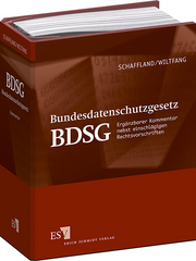Bundesdatenschutzgesetz (BDSG) - Einzelbezug &ndash; Ergänzbarer Kommentar nebst einschlägigen Rechtsvorschriften