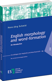 English morphology and word-formation – An introduction