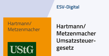 ESV-Digital Hartmann/Metzenmacher Umsatzsteuergesetz