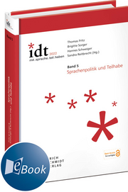IDT 2022: *mit.sprache.teil.haben Band 5: Sprachenpolitik und Teilhabe