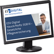 ESV-Digital Hauck/Noftz SGB XI - Soziale Pflegeversicherung - Jahresabonnement bei Kombibezug Print und Datenbank –
