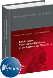 Ursula Peters: Vasallität und Ökonomie in der Literatur des Mittelalters