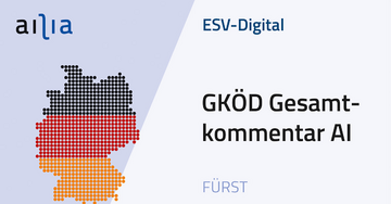 Abbildung ESV-Digital GKÖD Gesamtkommentar AI