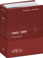 KWG/CRR - Einzelbezug – Kommentar zu KWG, CRR, MaRisk, AnzV, LiqV, LCR-VO 
und weiteren aufsichtlichen Bestimmungen