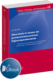 Share Deals im System der grunderwerbsteuerlichen Ergänzungstatbestände