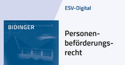 ESV-Digital Personenbeförderungsrecht - Jahresabonnement &ndash;
