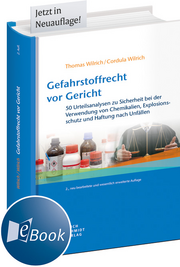 Gefahrstoffrecht vor Gericht