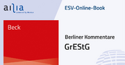 ESV-Online-Book GrEStG - Jahresabonnement &ndash;