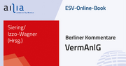 ESV-Online-Book VermAnlG - Jahresabonnement &ndash;