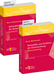 Paket aus den zwei Büchern:
Kennzahlen und Verfahren der Kostenrechnung - Lehrbuch und
Kennzahlen und Verfahren der Kostenrechnung - Klausurtraining &ndash;