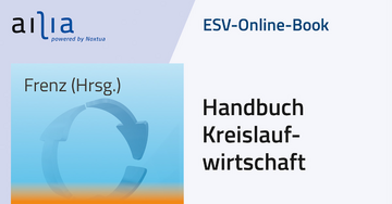 ESV-Online-Book Handbuch Kreislaufwirtschaft