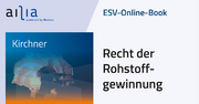 ESV-Online-Book Recht der Rohstoffgewinnung - Jahresabonnement &ndash;