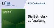 ESV-Online-Book Die Betriebsaufspaltung - Jahresabonnement &ndash;